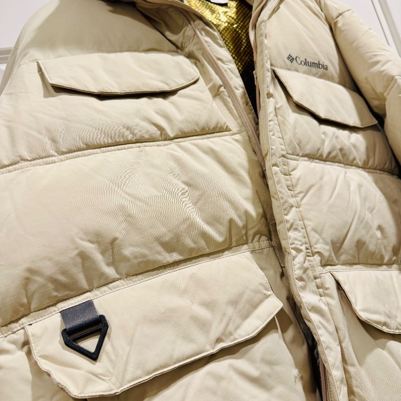 Brand new w tags! Columbia Beige Landroamer Puffer Jacket-titanium. Mens-L. - Picture 4 of 16